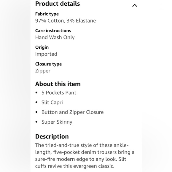 Armani Exchange Capris - Picture 3 of 7